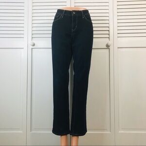LEVI’S Demi Curve Modern Rise Straight Dark Blue Jeans Size 30